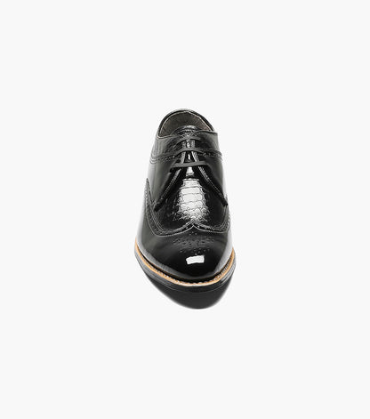 Stacy Adams Dayton Wingtip Oxford Men’s Dress Shoes - Black