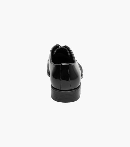 Stacy Adams Kids Pharaoh Cap Toe Oxford Kids Shoes - Black