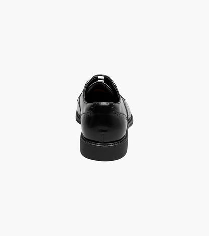 Stacy Adams Kids Wescott Plain Toe Oxford Kids Shoes - Black Multi