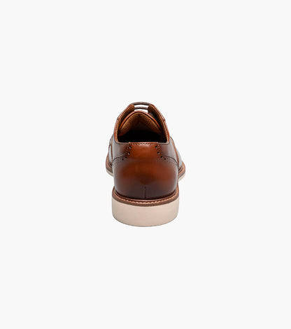 Stacy Adams Kids Wesbridge Cap Toe Oxford Kids Shoes - Cognac