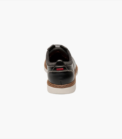 Stacy Adams Kids Synergy Wingtip Lace Up Kids Shoes - Black