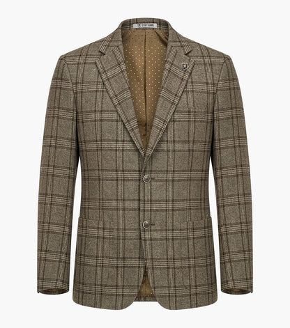 Stacy Adams Astaire Suit Jacket Men’s Suits - Brown