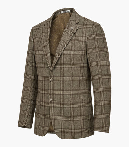 Stacy Adams Astaire Suit Jacket Men’s Suits - Brown