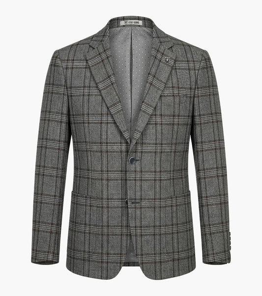 Stacy Adams Astaire Suit Jacket Men’s Suits - Gray