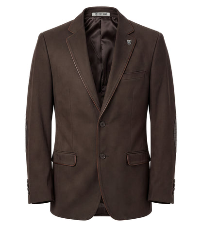 Stacy Adams Huston Suit Jacket Men’s Suits - Brown