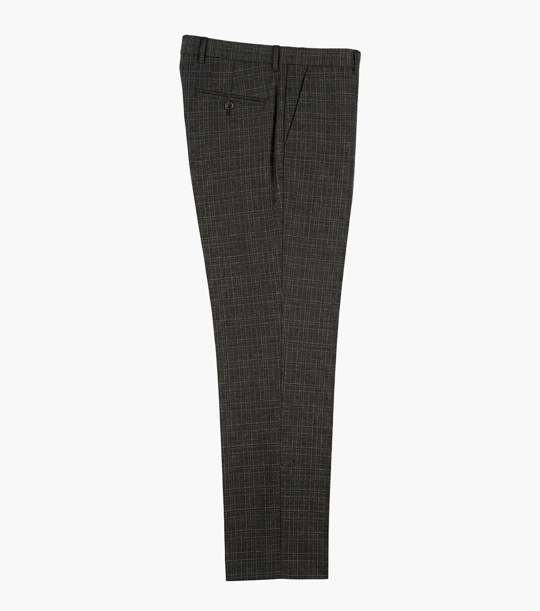 Stacy Adams Cagney 3 Piece Vested Suit Men’s Suits - Black