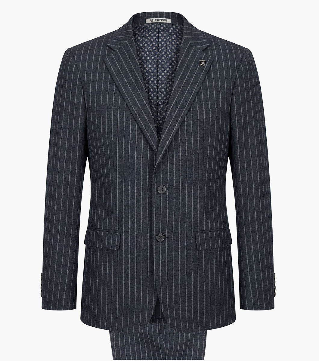Stacy Adams Cooper 2 Piece Suit Men’s Suits - Navy