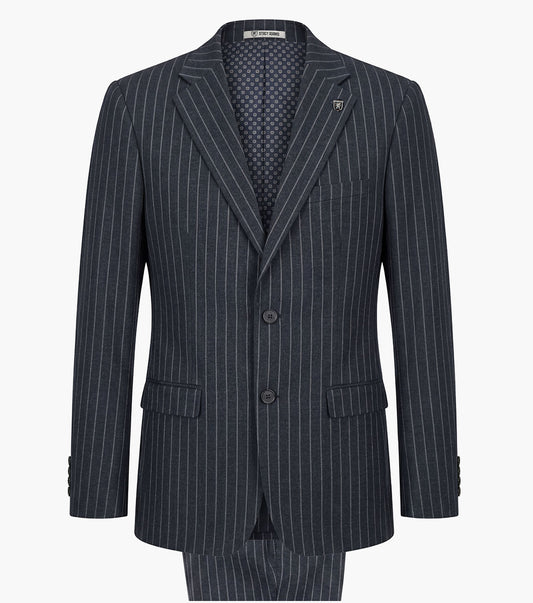 Stacy Adams Cooper 2 Piece Suit Men’s Suits - Navy