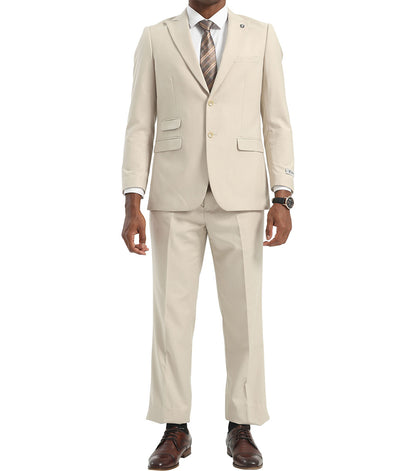 Stacy Adams Atkinson 2 Piece Suit Men’s Suits - Tan