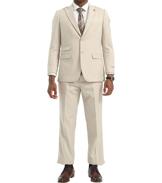 Stacy Adams Atkinson 2 Piece Suit Men’s Suits - Tan