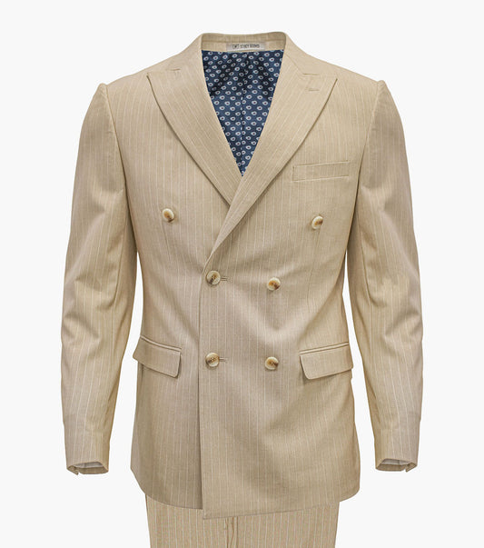 Stacy Adams Indurain 2 Piece Suit Men’s Suits - Tan