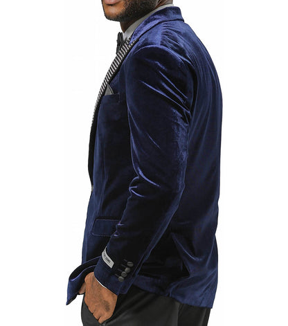Stacy Adams Caan Suit Jacket Men’s Suits - Navy