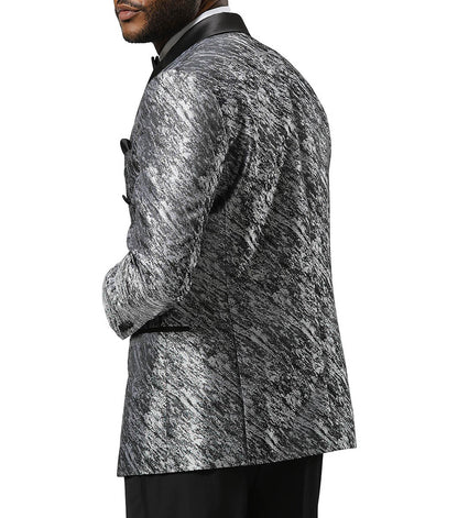 Stacy Adams Waverly Suit Jacket Men’s Suits - Silver