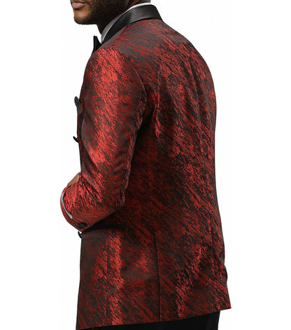 Stacy Adams Waverly Suit Jacket Men’s Suits - Red