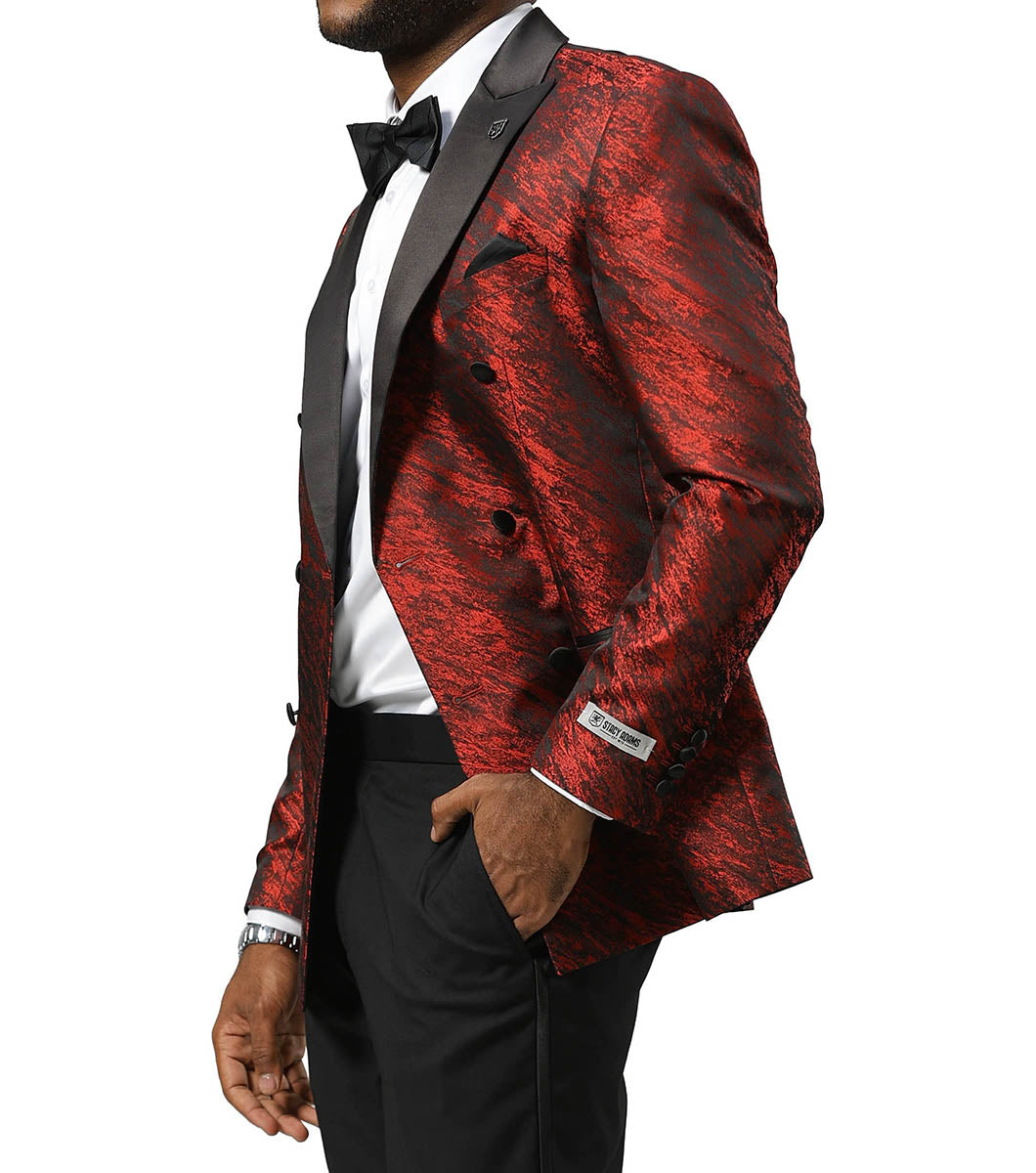 Stacy Adams Waverly Suit Jacket Men’s Suits - Red