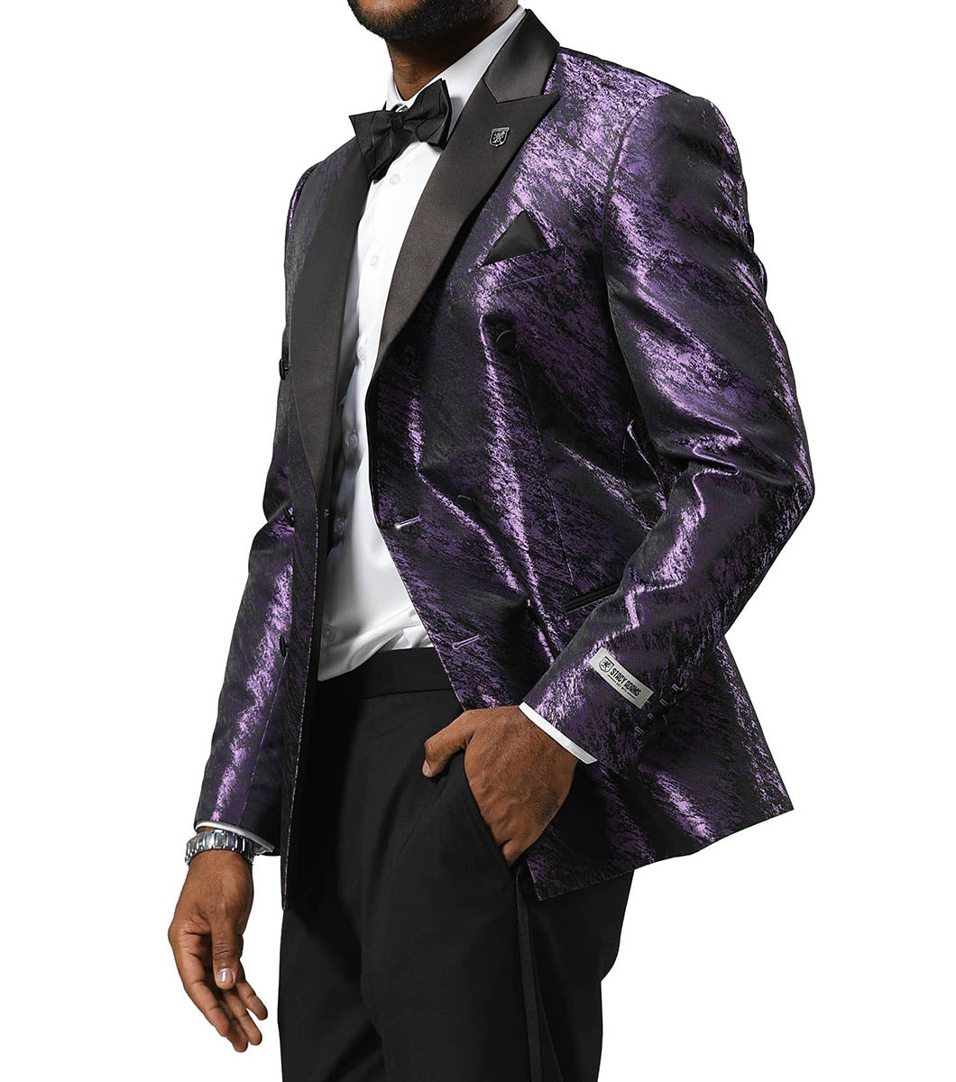 Stacy Adams Waverly Suit Jacket Men’s Suits - Purple