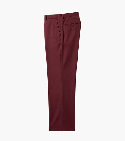 Stacy Adams Hoffman 3 Piece Vested Suit Men’s Suits - Burgundy