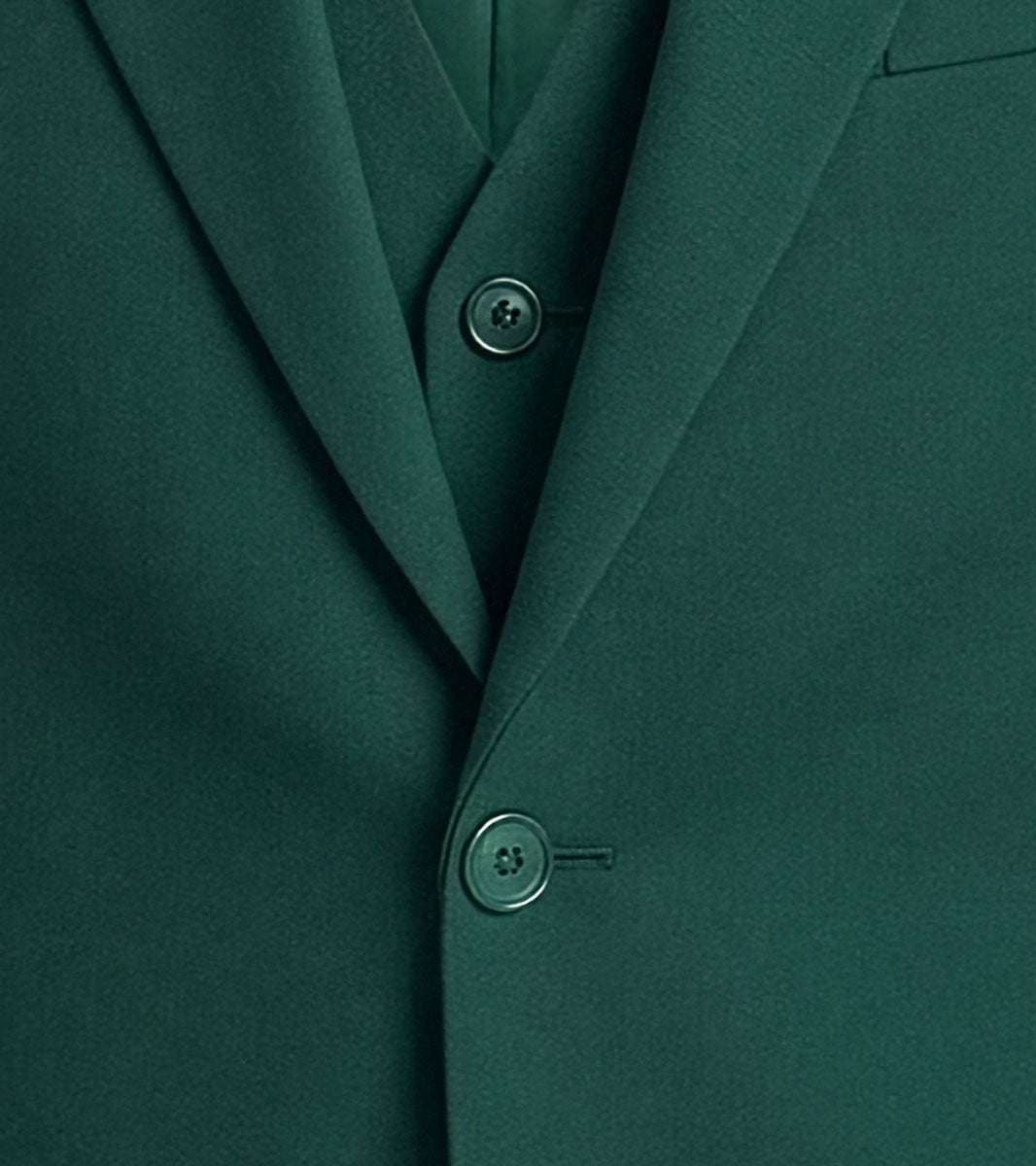 Stacy Adams Hoffman 3 Piece Vested Suit Men’s Suits - Green