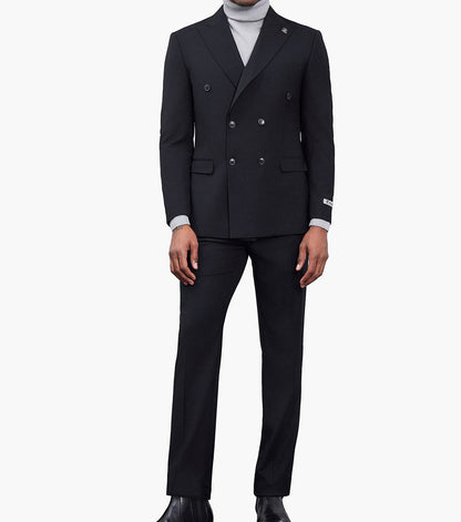 Stacy Adams Hampsten 2 Piece Suit Men’s Suits - Black