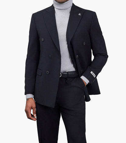 Stacy Adams Hampsten 2 Piece Suit Men’s Suits - Black