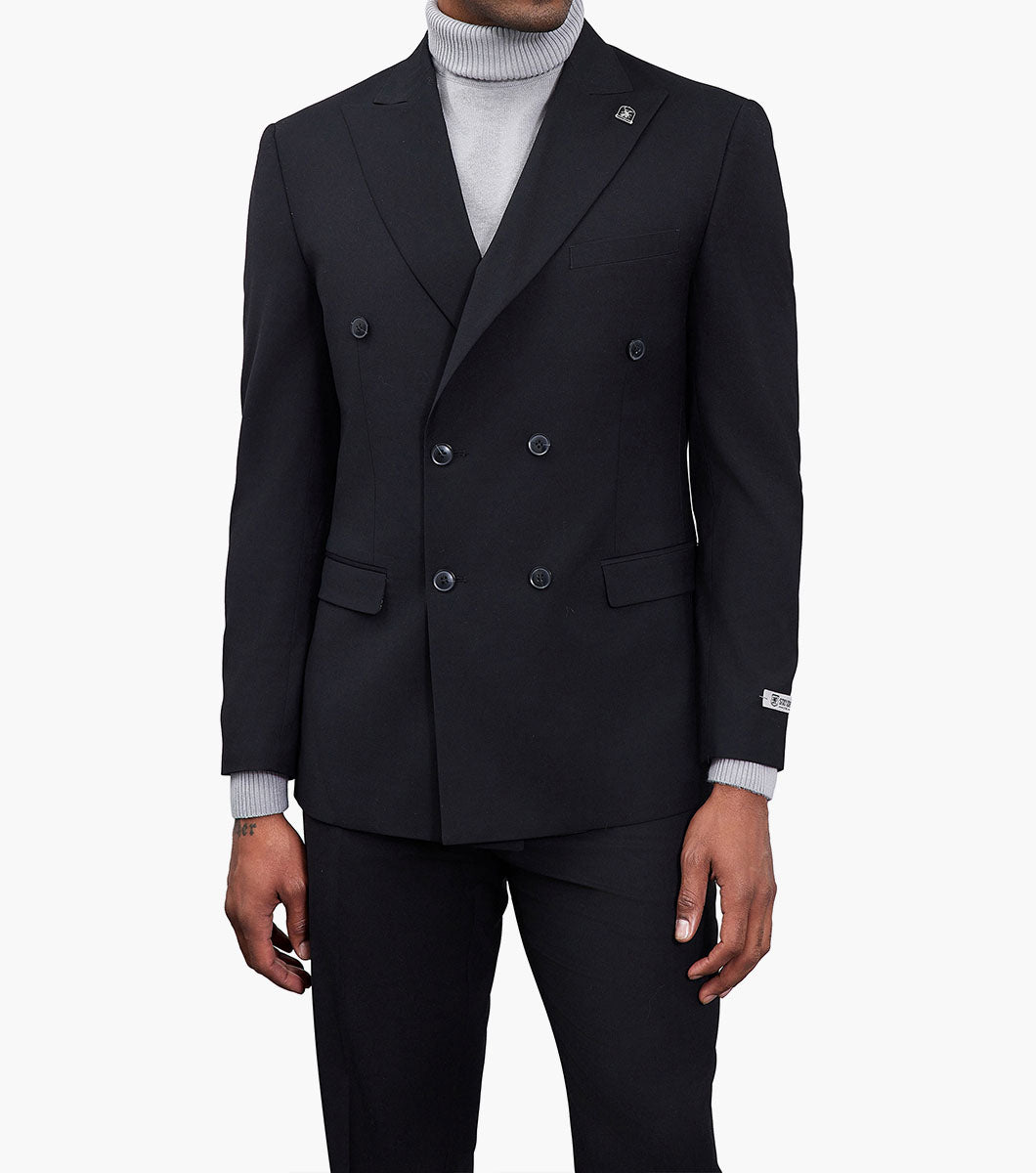 Stacy Adams Hampsten 2 Piece Suit Men’s Suits - Black