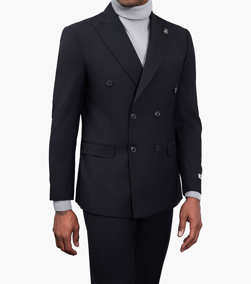 Stacy Adams Hampsten 2 Piece Suit Men’s Suits - Black