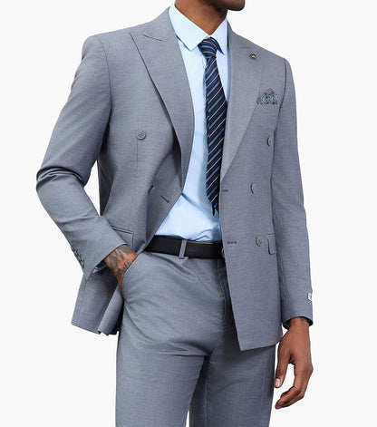 Stacy Adams Hampsten 2 Piece Suit Men’s Suits - Gray