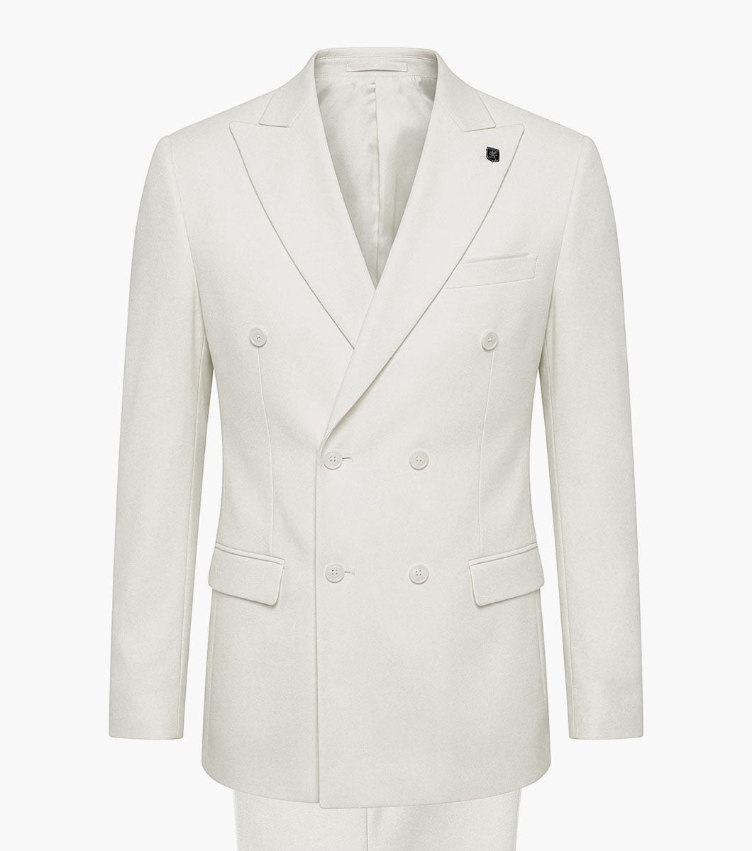 Stacy Adams Hampsten 2 Piece Suit Men’s Suits - Cream
