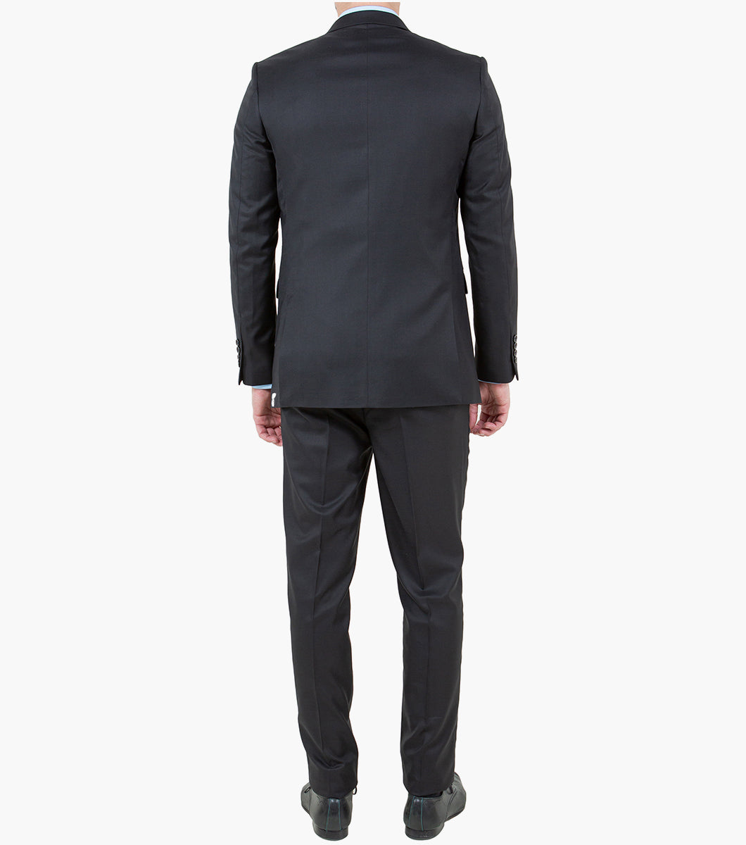 Stacy Adams Shane 3 Piece Vested Suit Men’s Suits - Black