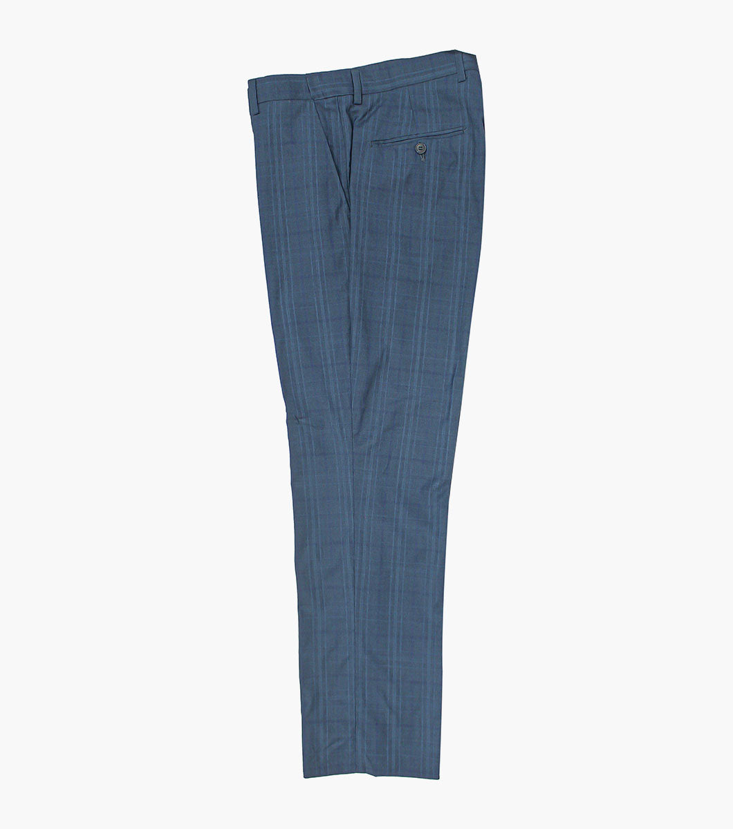 Stacy Adams Coppi 3 Piece Vested Suit Men’s Suits - Navy