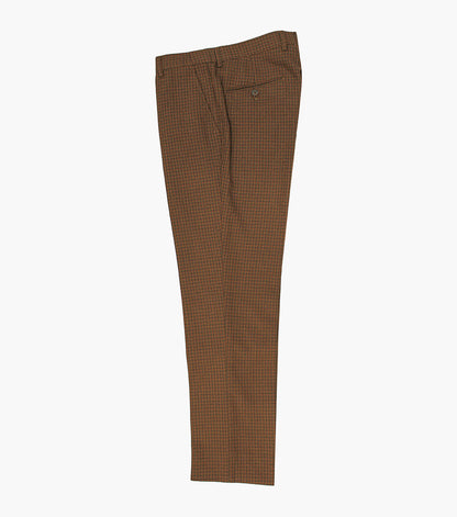 Stacy Adams Delgado 3 Piece Vested Suit Men’s Suits - Brown