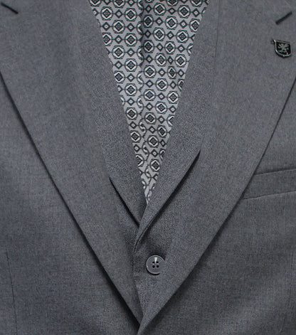 Stacy Adams Hinault 3 Piece Vested Suit Men’s Suits - Charcoal