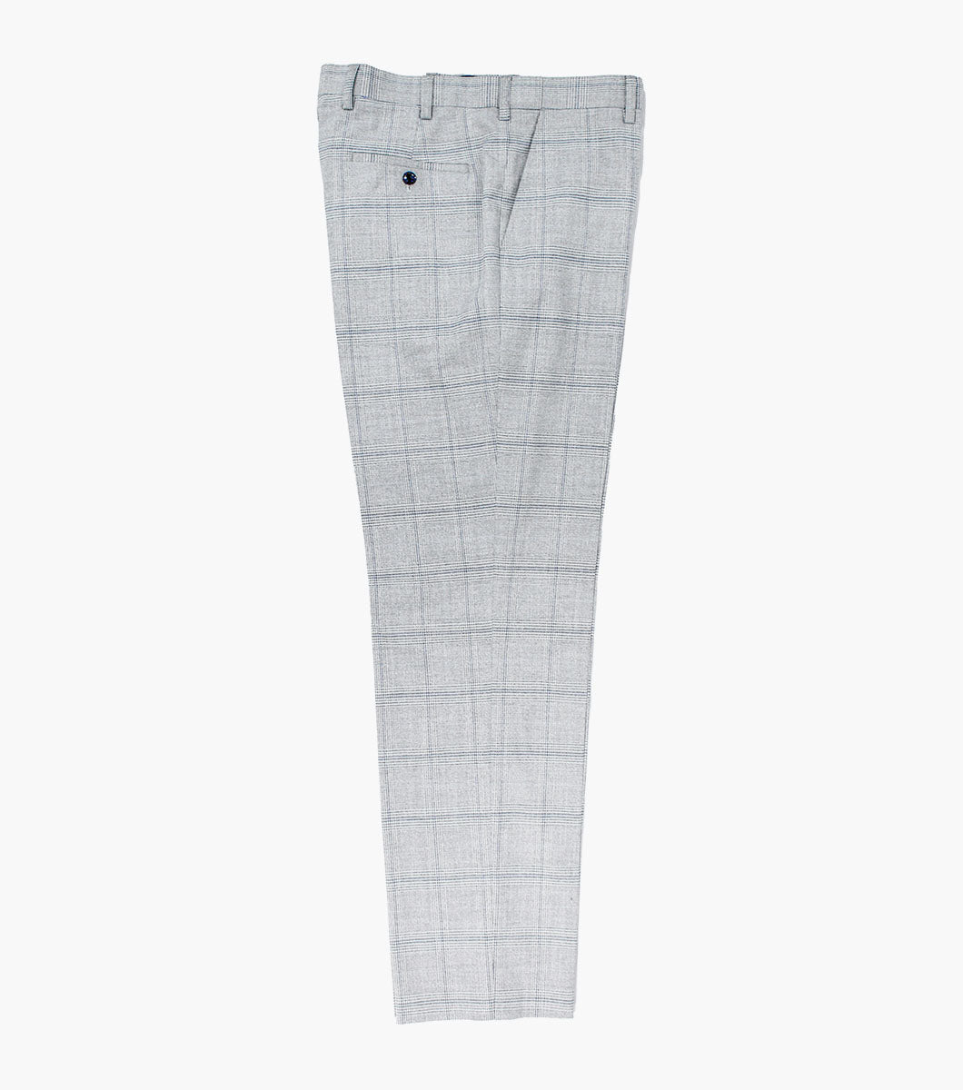 Stacy Adams Cleese 3 Piece Vested Suit Men’s Suits - Light Gray