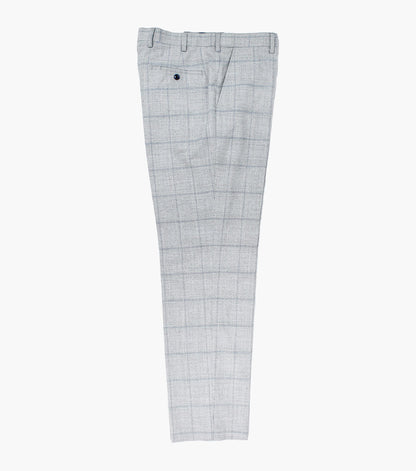 Stacy Adams Cleese 3 Piece Vested Suit Men’s Suits - Light Gray