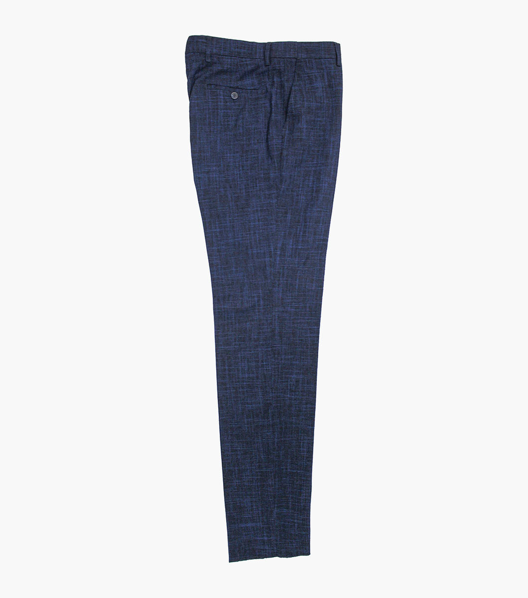 Stacy Adams Neeson 3 Piece Vested Suit Men’s Suits - Navy