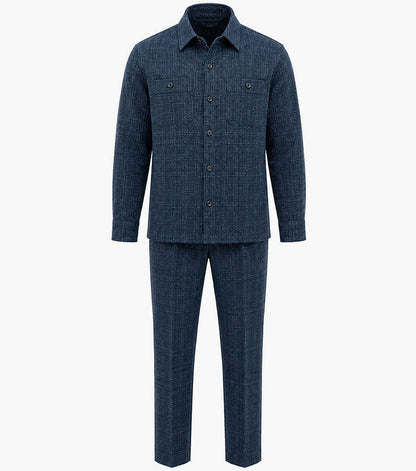 Stacy Adams Christof Pant Set Men’s Casual Wear - Navy