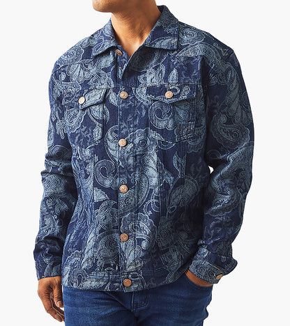 Stacy Adams Damian Shacket Men’s Casual Wear - Navy