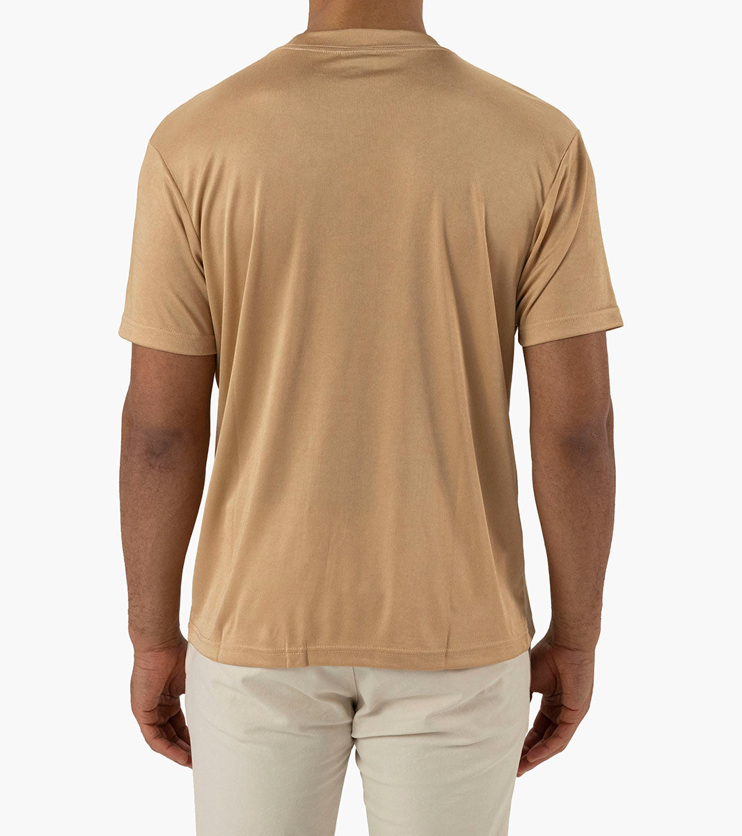 Stacy Adams Ambrose T-Shirt Men’s Casual Wear - Tan