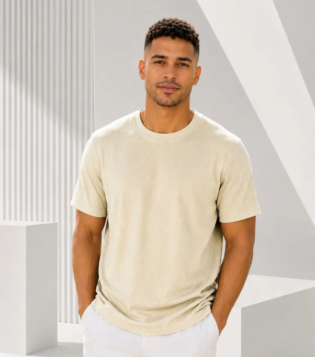 Cream,M