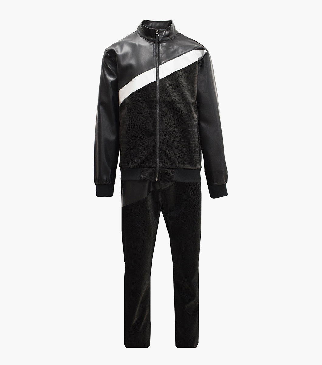 Stacy Adams Heath Pant Set Men’s Casual Wear - Black