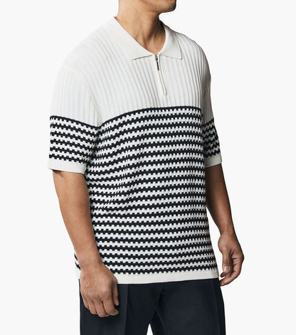 Stacy Adams Walter Polo Shirt Men’s Casual Wear - White