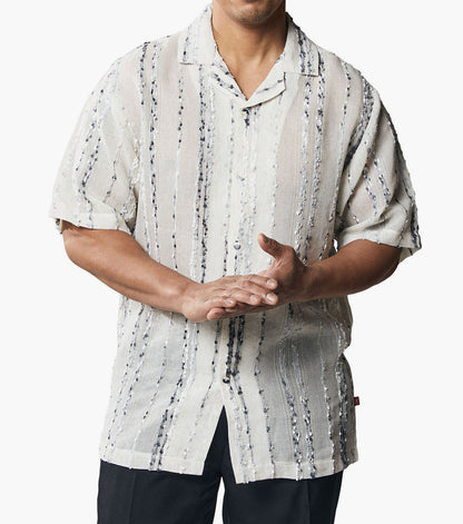 Stacy Adams Eduardo Button Down Shirt Men’s Casual Wear - Black