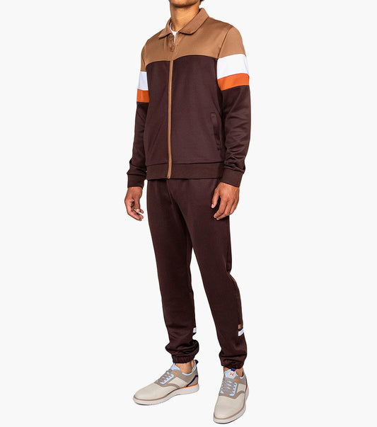 Stacy Adams Owen Jogger Set Men’s Casual Wear - Brown