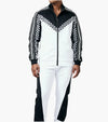Black w/White