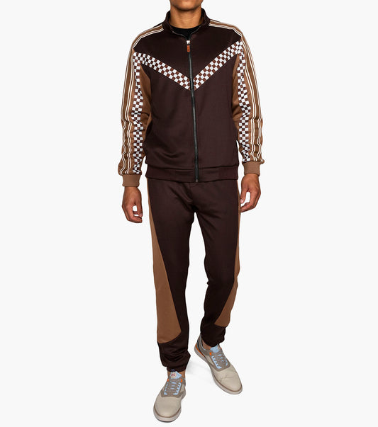 Stacy Adams Thiago Jogger Set Men’s Casual Wear - Brown