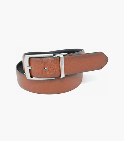 Stacy Adams Enzo Reversible Belt Men’s Belts - Black
