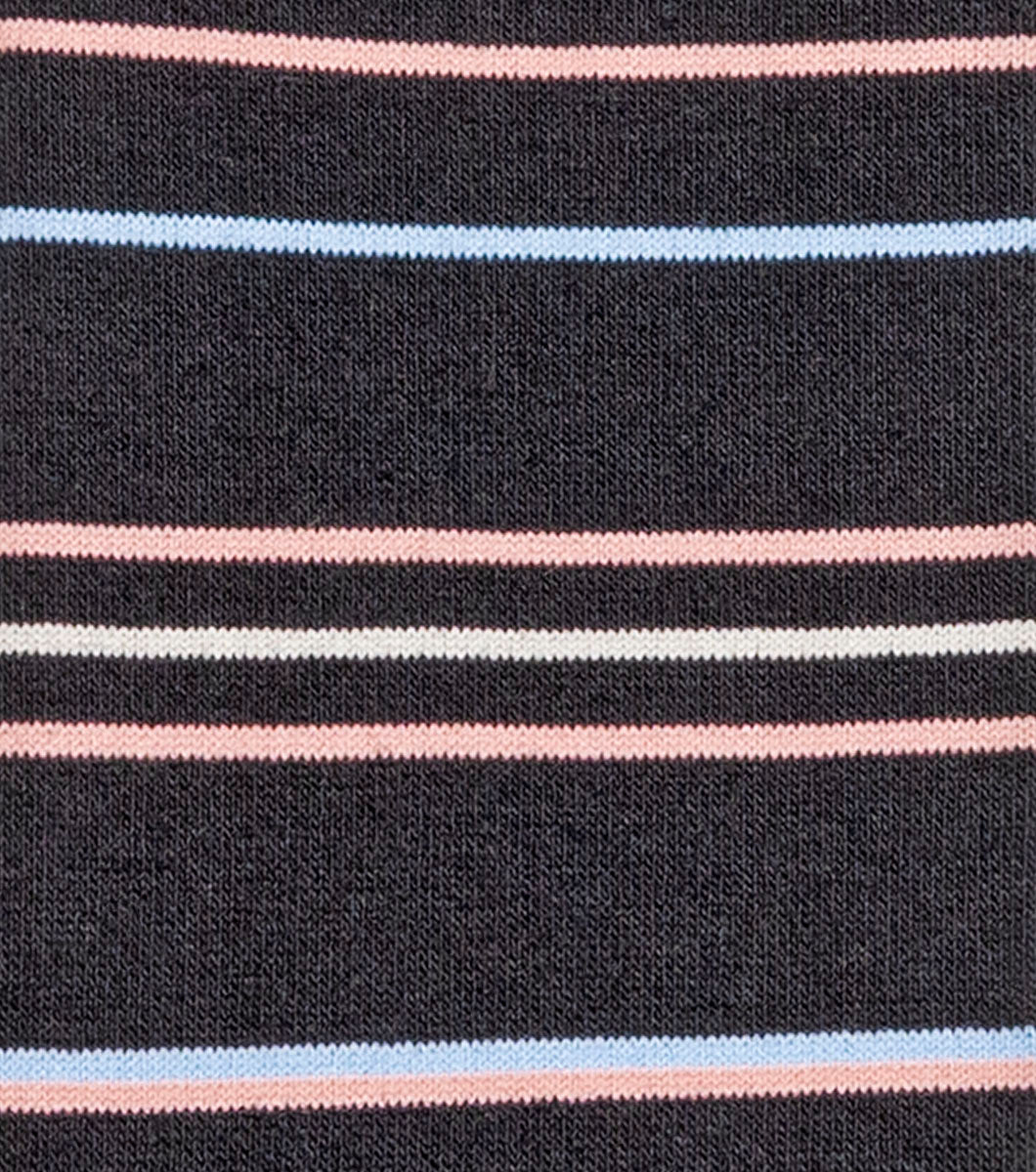 Stacy Adams Narrow Stripes Men's Crew Dress Socks Men’s Socks - Black Multi