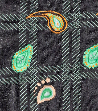 Stacy Adams Plaid Teardrop Men's Crew Dress Socks Men’s Socks - Green