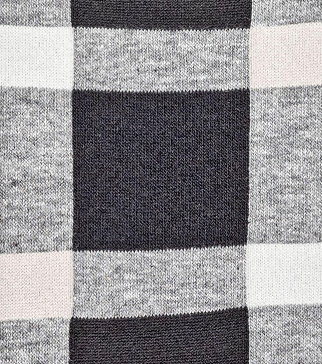 Stacy Adams Split-Stripes Men's Crew Dress Socks Men’s Socks - Black Multi