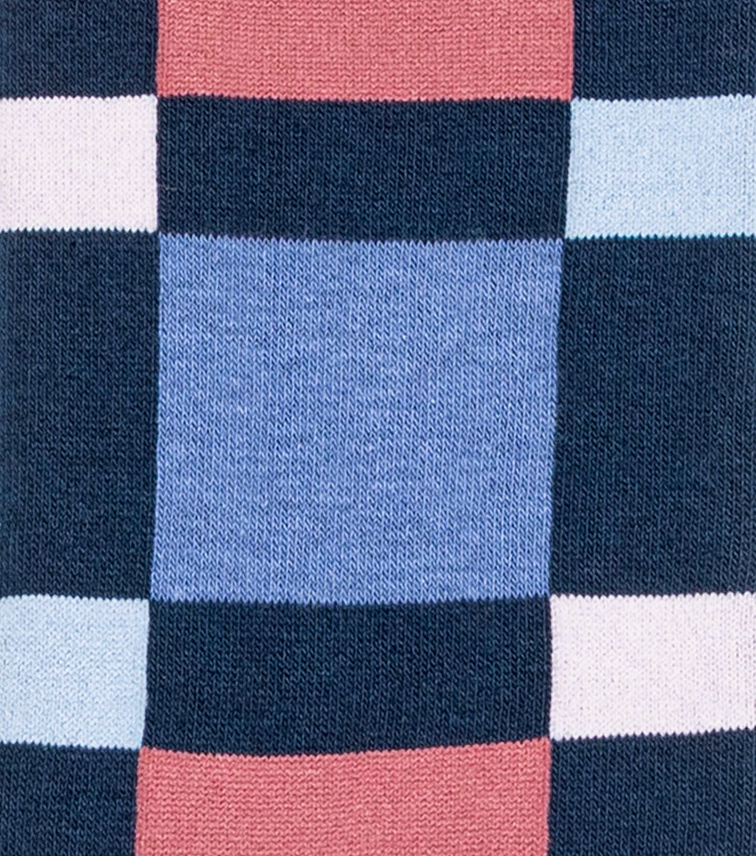Stacy Adams Split-Stripes Men's Crew Dress Socks Men’s Socks - Navy Multi